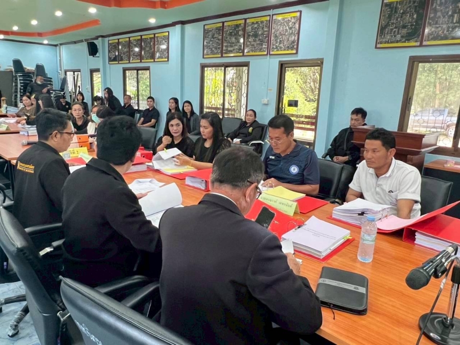 ต้อนรับคณะกรรมการตรวจการประเมินประสิทธิภาพและประสิทธิผลการปฏิบัติราชการ ประจำปีงบประมาณ พ.ศ.2568