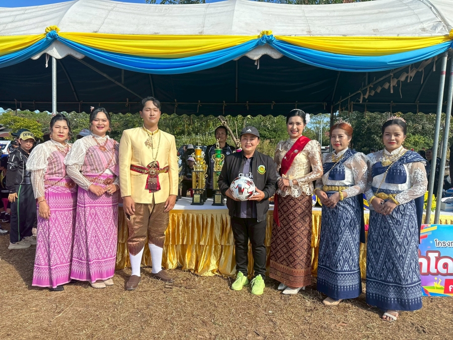 พิธีเปิดการแข่งขันกีฬา &ldquo;ลำโดมน้อยเกมส์ ครั้งที่ 20&rdquo;  ณ สนามกีฬากลางตำบลนิคมสร้างตนเองลำโดมน้อย